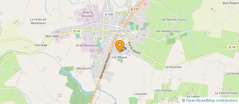 localisation de l'entreprise MGM MEZIERE à LOUVIGNE-DU-DESERT