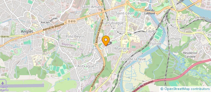 localisation de l'entreprise MGM  PLOMBERIE à BAYONNE