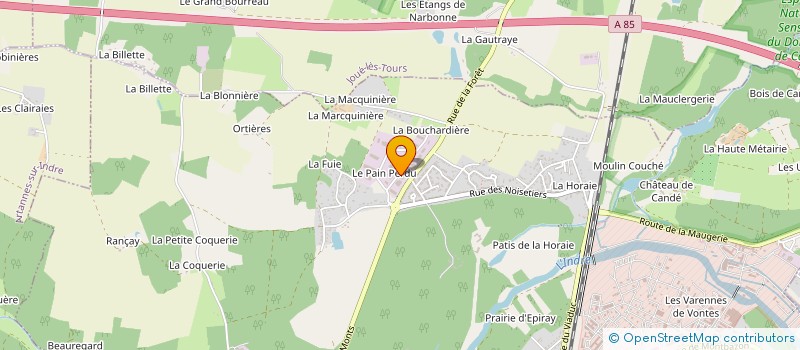localisation de l'entreprise MGM PRECISION à MONTS