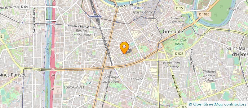 localisation de l'entreprise MGM TECHNOLOGY PARTNERS FRANCE à GRENOBLE