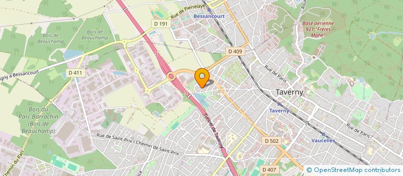 localisation de l'entreprise MGMC à TAVERNY