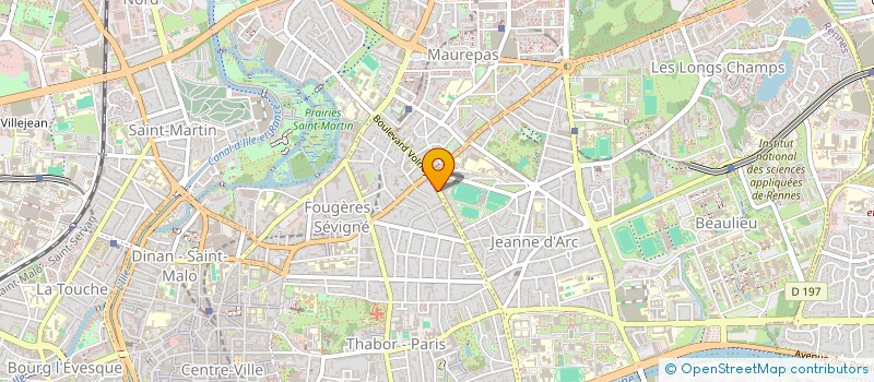 localisation de l'entreprise MGMCH  RENNES