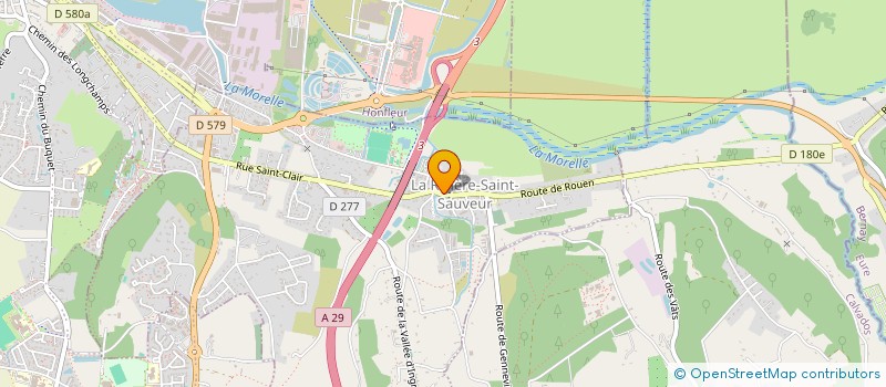 localisation de l'entreprise MGML à LA RIVIERE-SAINT-SAUVEUR