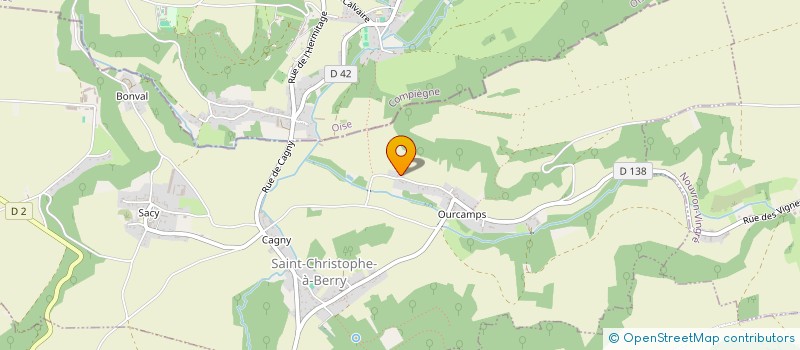 localisation de l'entreprise MGML  SAINT-CHRISTOPHE-A-BERRY