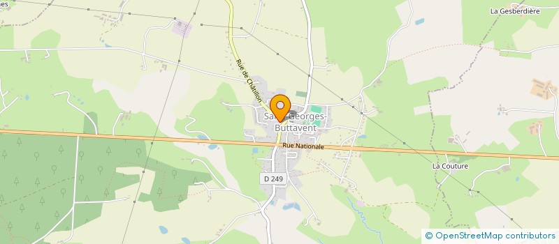 localisation de l'entreprise MGML  SAINT-GEORGES-BUTTAVENT