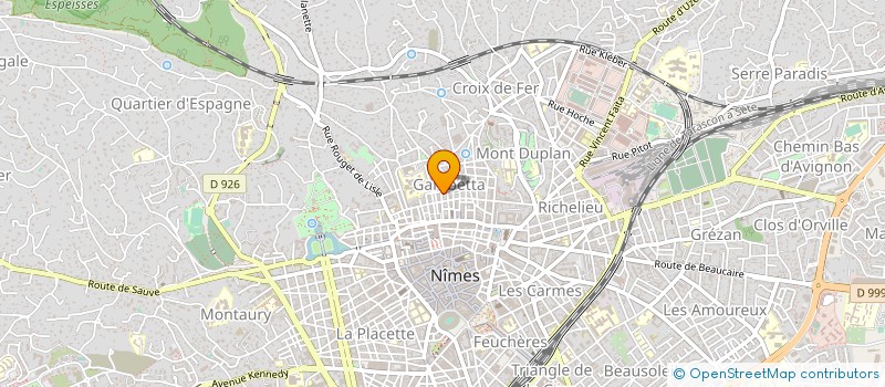 localisation de l'entreprise MGMO  NIMES