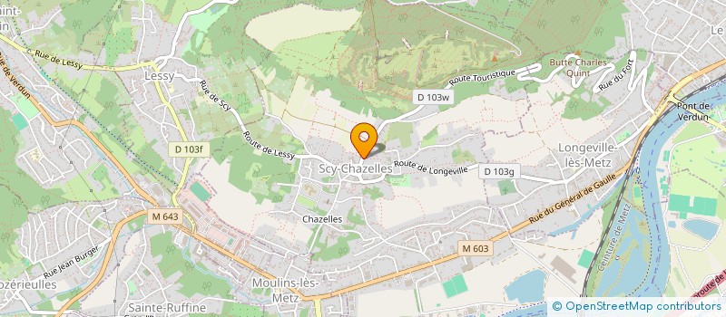 localisation de l'entreprise MGMV  SCY-CHAZELLES