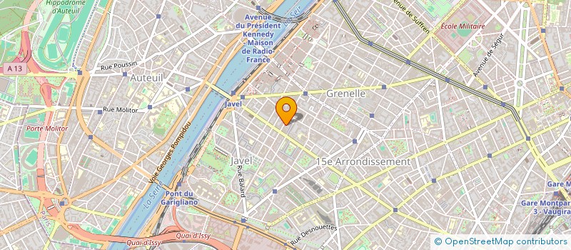 localisation de l'entreprise MGN  PARIS