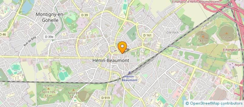 localisation de l'entreprise MGN BARBER à HENIN-BEAUMONT