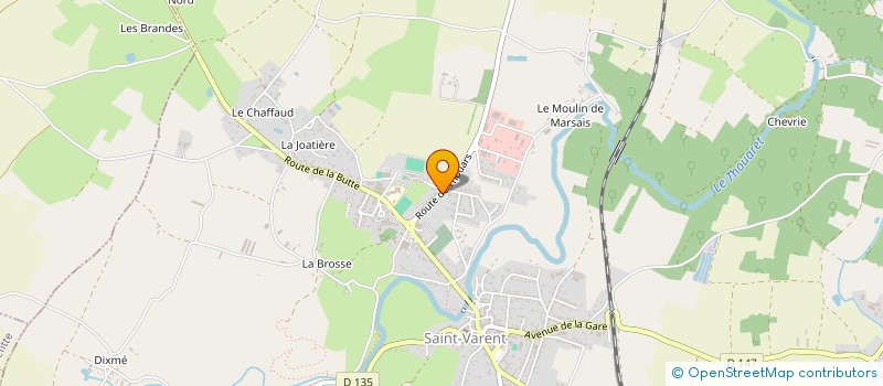 localisation de l'entreprise MGN FACON FRANCE à SAINT-VARENT