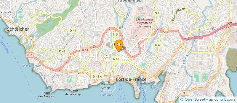 localisation de l'entreprise MGN RENOVATION  FORT-DE-FRANCE