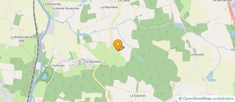 localisation de l'entreprise MGN1  LAILLE