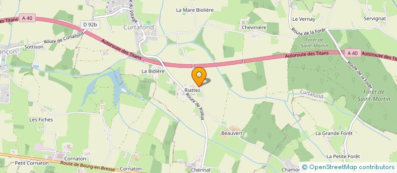 localisation de l'entreprise MGNC  CURTAFOND