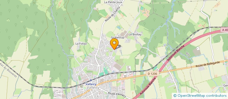 localisation de l'entreprise MGNGARAPON  VALLEIRY