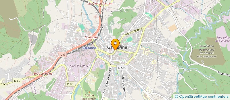 localisation de l'entreprise MGO à GARDANNE