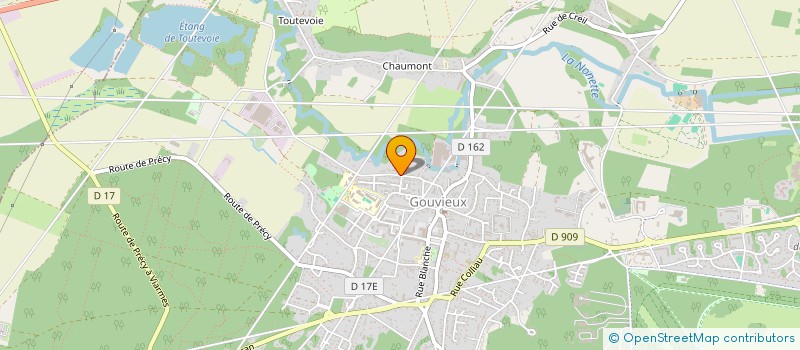 localisation de l'entreprise MGO  GOUVIEUX