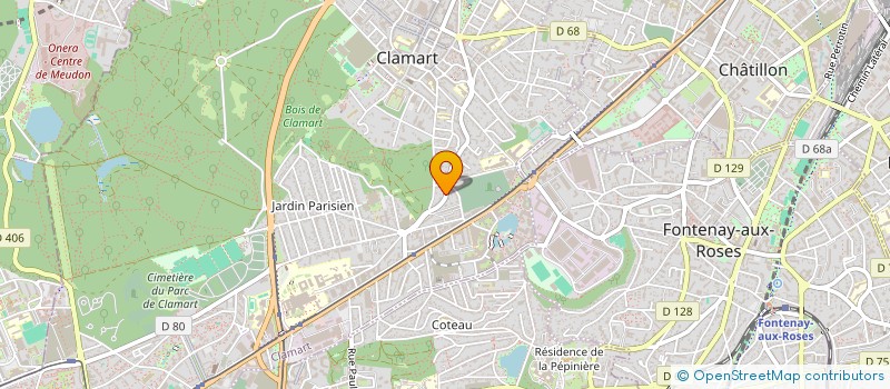 localisation de l'entreprise MGO à CLAMART