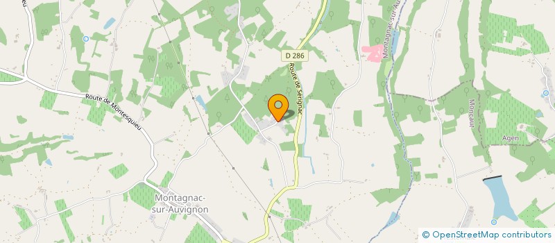 localisation de l'entreprise MGOC  MONTAGNAC-SUR-AUVIGNON