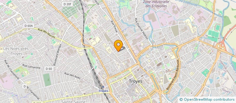 localisation de l'entreprise MGP à TROYES