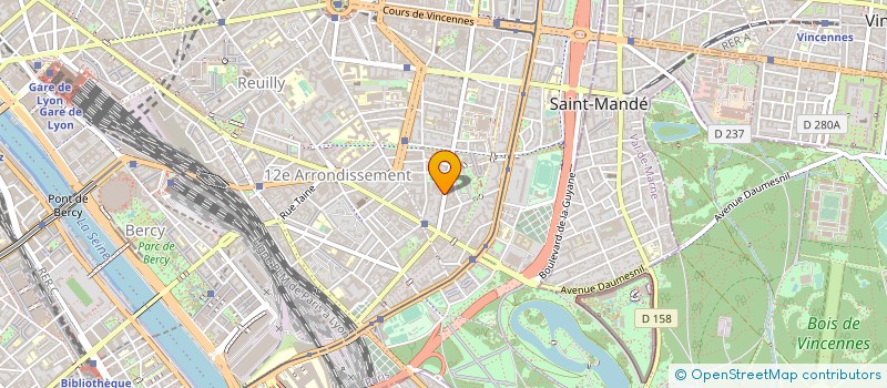 localisation de l'entreprise MGP  PARIS