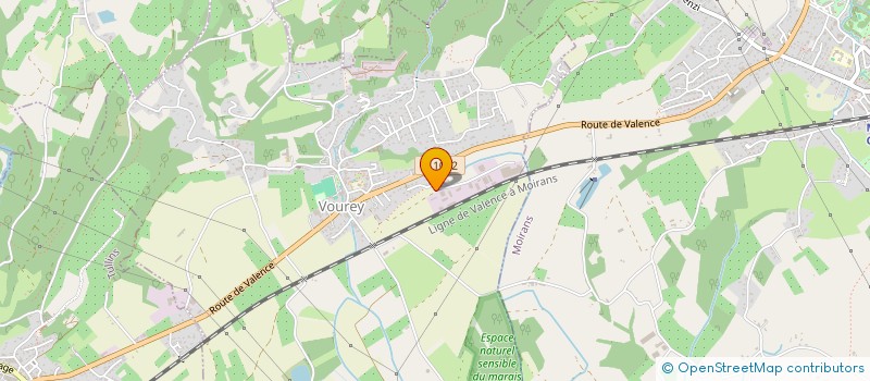 localisation de l'entreprise MGP  VOUREY