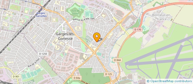 localisation de l'entreprise MGP CONSULTING  GARGES-LES-GONESSE