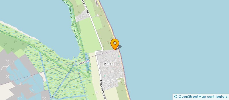 localisation de l'entreprise MGP CORSE  LUCCIANA