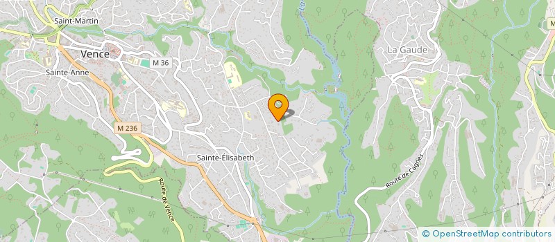 localisation de l'entreprise MGP IMMOBILIER  VENCE