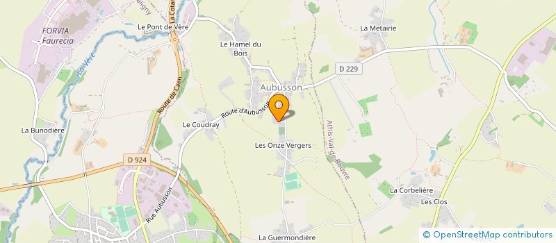 localisation de l'entreprise MGP LOGICIEL à AUBUSSON