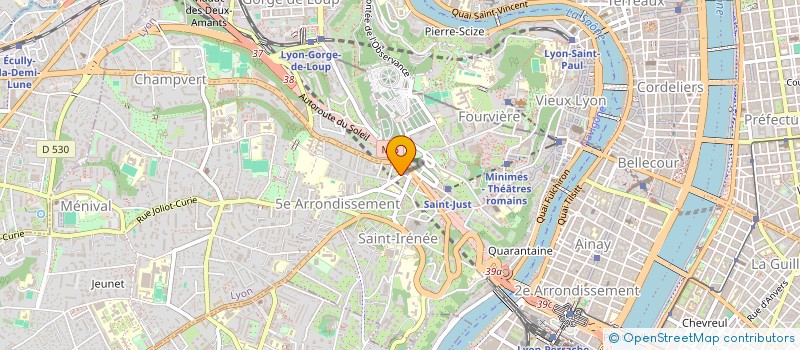 localisation de l'entreprise MGP OPTIQUE à LYON
