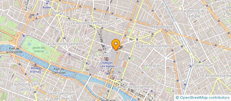 localisation de l'entreprise MGP REVALIMMO  PARIS