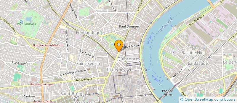 localisation de l'entreprise MGPB  BORDEAUX