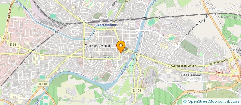 localisation de l'entreprise MGPC à CARCASSONNE