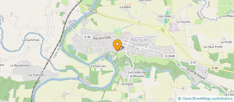 localisation de l'entreprise MGPHARMA  BOURG-DES-COMPTES