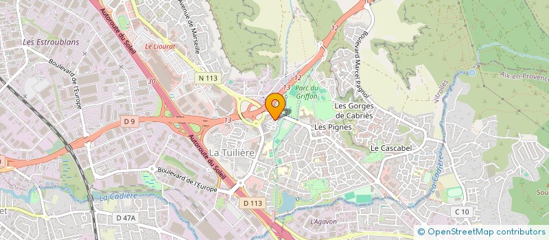 localisation de l'entreprise MGPROJET HOLDING à VITROLLES