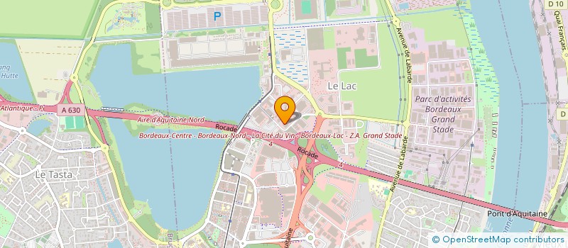 localisation de l'entreprise MGR 33 à BORDEAUX