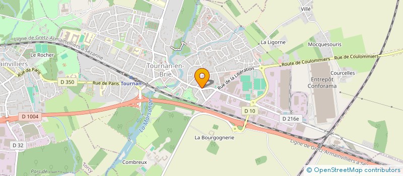 localisation de l'entreprise MGR à TOURNAN-EN-BRIE
