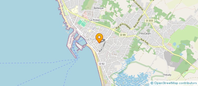 localisation de l'entreprise MGR  LA TURBALLE