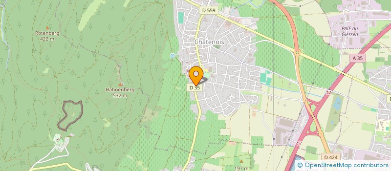 localisation de l'entreprise MGR  CHATENOIS