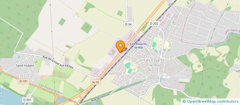 localisation de l'entreprise MGR BATIMENT  LES ESSARTS-LE-ROI