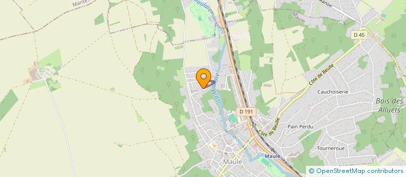 localisation de l'entreprise MGR CONSEIL  MAULE