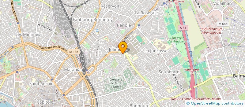 localisation de l'entreprise MGR DE FREITAS à TOULOUSE