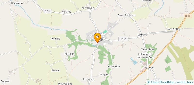 localisation de l'entreprise MGR DEVELOPPEMENT  LEUHAN