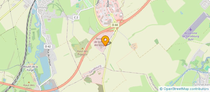 localisation de l'entreprise MGR FR GROSBLIEDERSTROFF SAS à SARREBOURG