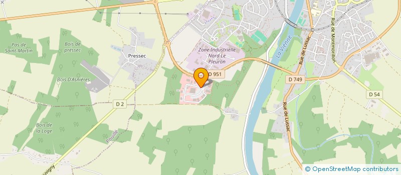 localisation de l'entreprise MGR GRIFFE AUTOMOBILES à CHAUVIGNY