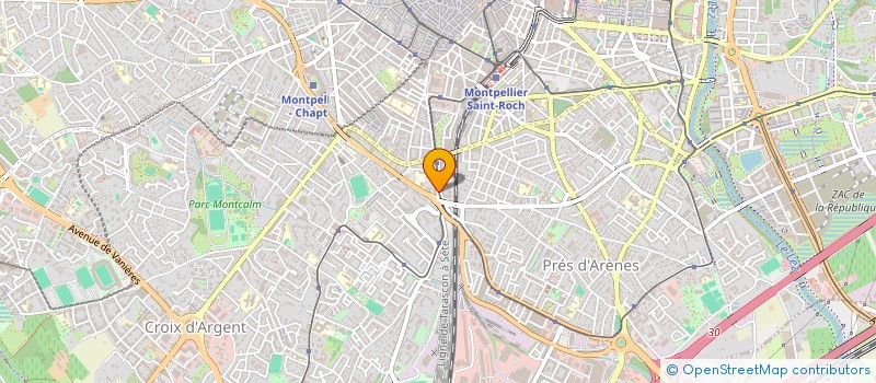 localisation de l'entreprise MGR HERAULT à MONTPELLIER