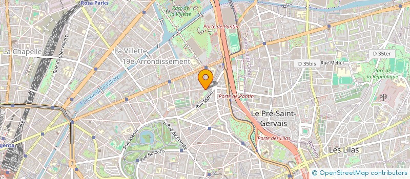 localisation de l'entreprise MGRAIESS INVEST  PARIS