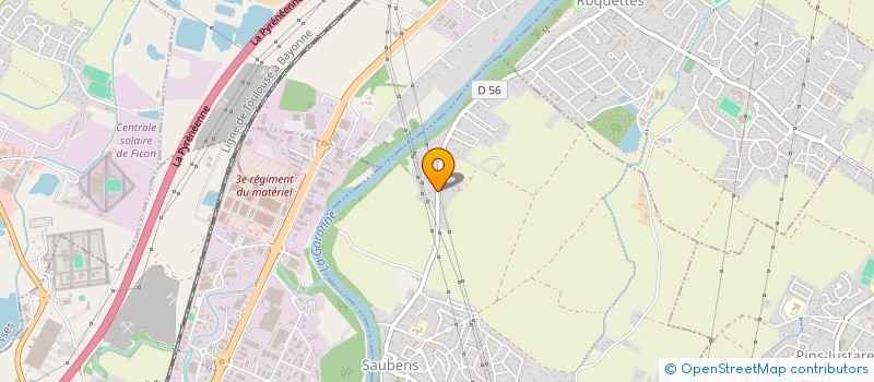 localisation de l'entreprise MGRCP SYMBOLE  SAUBENS