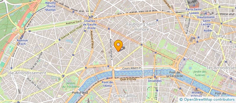 localisation de l'entreprise MGS  PARIS