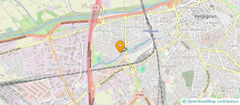 localisation de l'entreprise MGS  PERPIGNAN